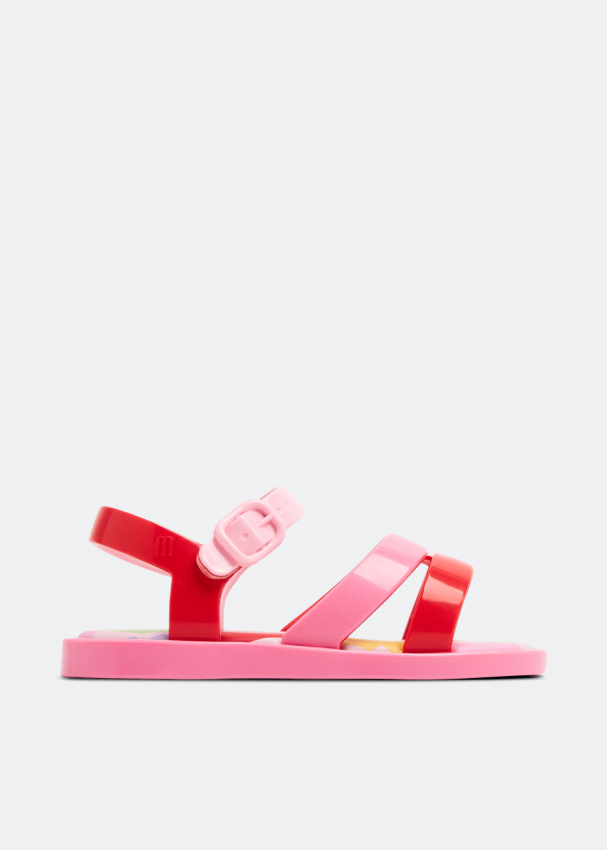 Melissa Colourland sandals for Girl Pink in UAE Level Shoes