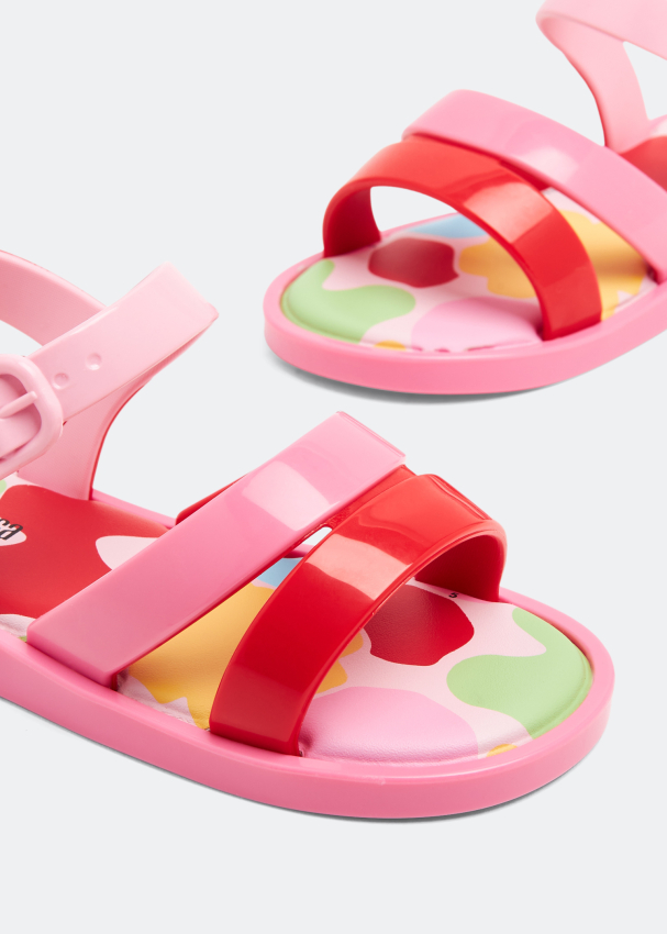 Melissa store pink sandals