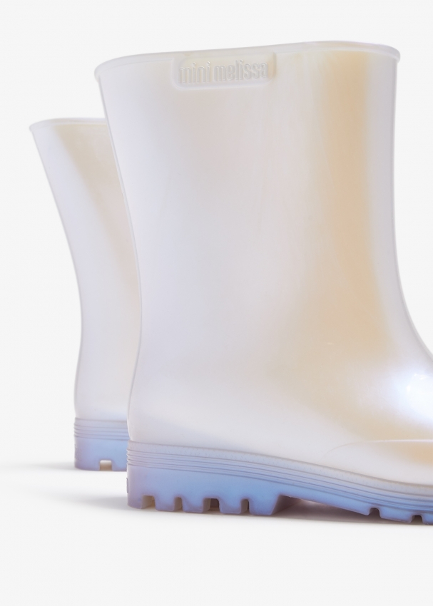 Melissa Mini Welly boots for Girl Neutral in Bahrain Level Shoes