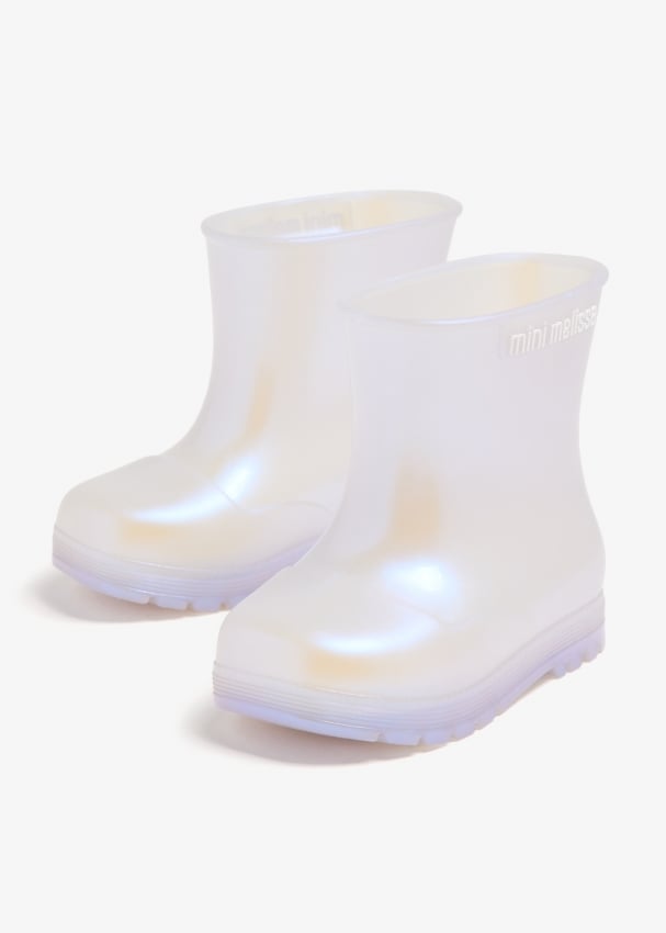 Melissa Mini Welly boots for Girl Neutral in UAE Level Shoes