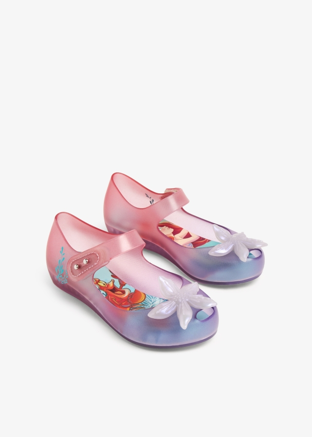 Melissa Ultragirl Little Mermaid BB ballerinas for Baby Purple