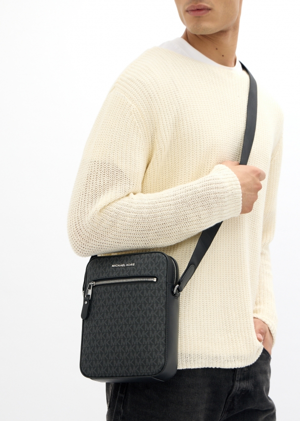 Michael Kors Varick flight bag for Men Black in Kuwait Level Shoes
