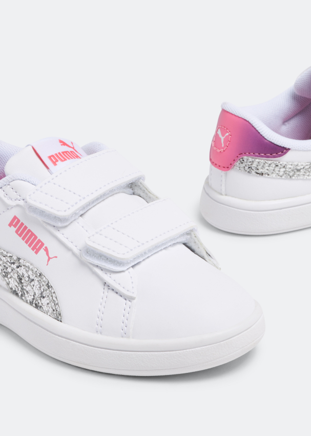 Puma Smash 3.0 L Star Glow sneakers for Girl White in UAE
