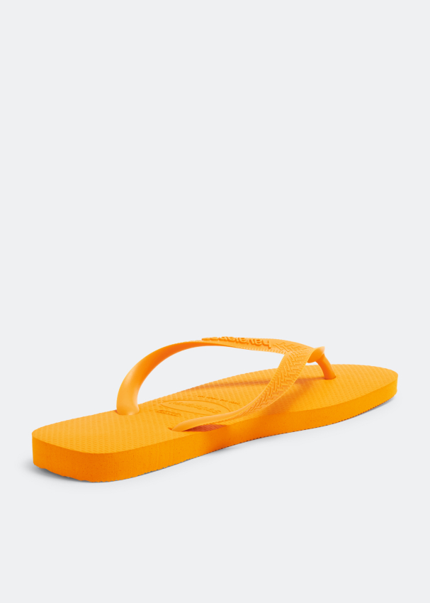 Havaianas Top rubber flip flops for Men - Orange in UAE | Level Shoes