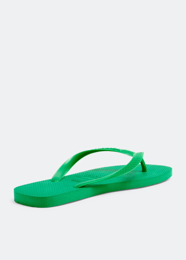 Havaianas Top rubber flip flops for Men - Green in UAE | Level Shoes