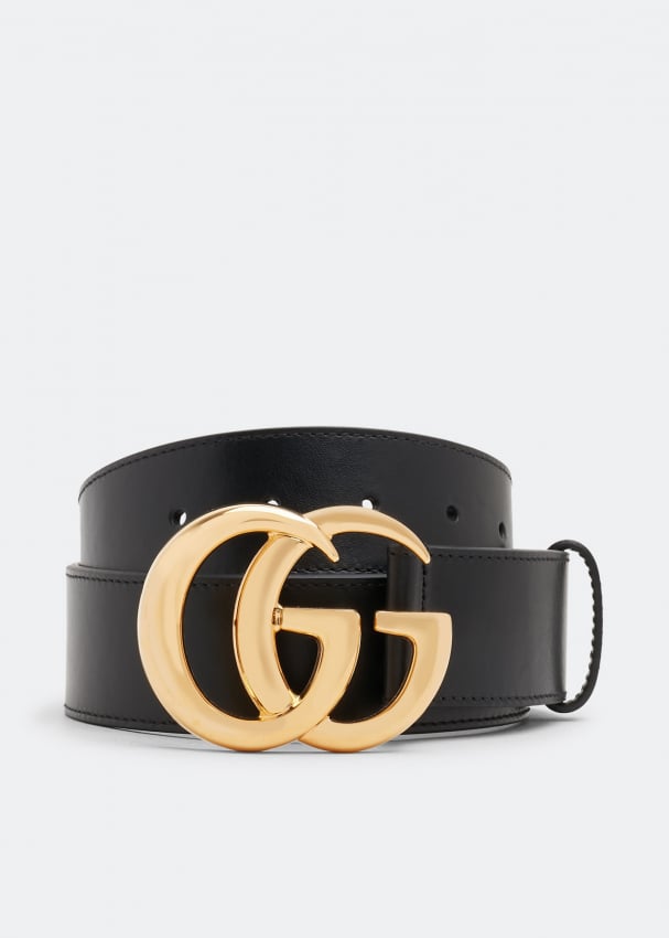 Gucci GG Marmont belt for Men - Black in UAE | Level Shoes