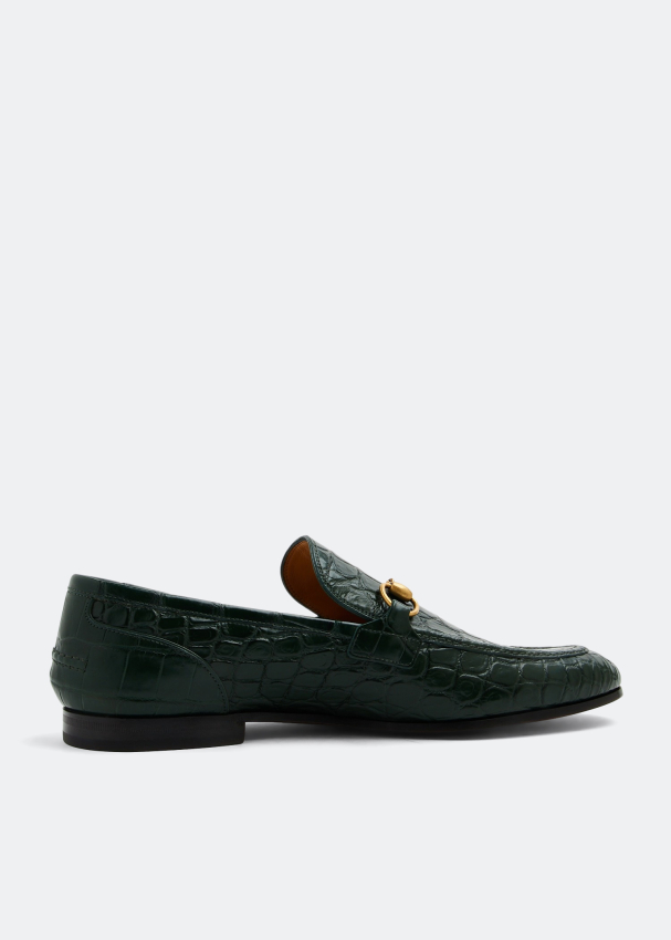 Gucci Jordaan loafers for Men Green in UAE Level Shoes
