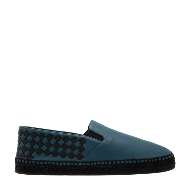 Bottega Veneta Gala leather espadrilles for Men Blue in UAE