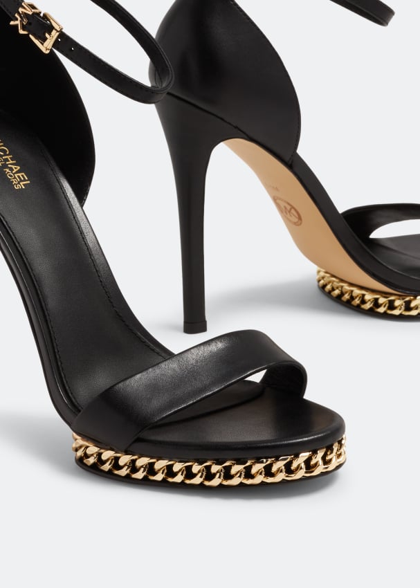 Michael Kors Jordyn platform sandals for Women - Black in UAE | Level Shoes