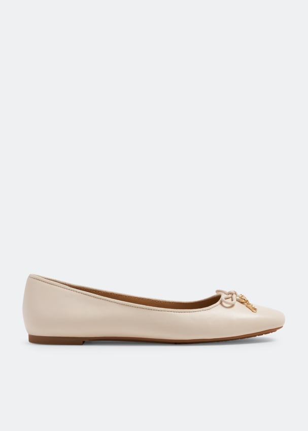 Michael Kors Nori ballet flats for Women - White in UAE | Level Shoes