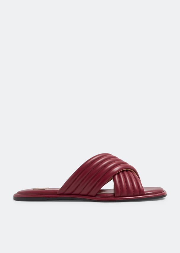 Michael kors slides womens red sales
