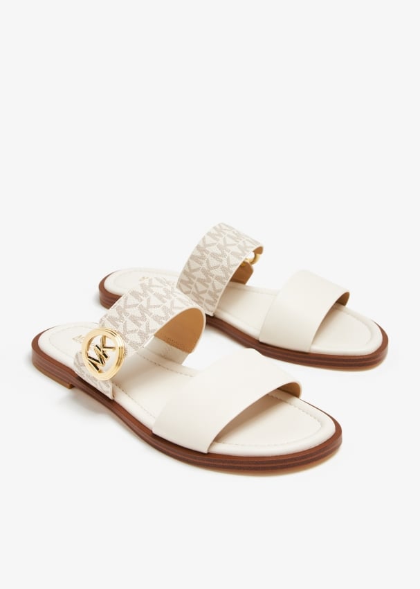 Michael Kors Vera sandals for Women White in KSA Level Shoes