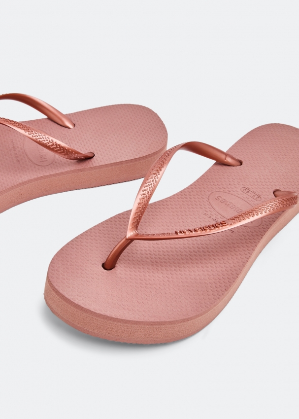 Havaianas womens Women's Slim Flatform Glitter Flip-Flop : :  Clothing, Shoes & Accessories