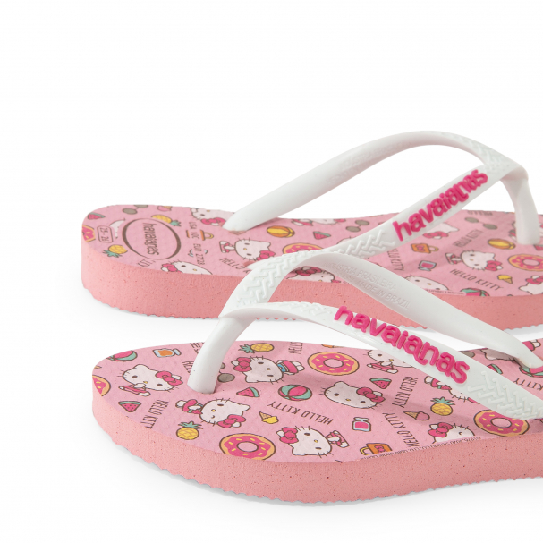 Hello Kitty Pink Rubber Flip-Flops – Kitty Collection