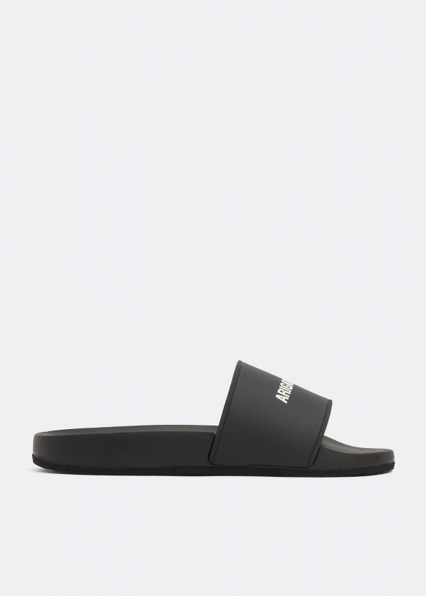 Axel Arigato Pool slides for Men - Black in UAE | Level Shoes