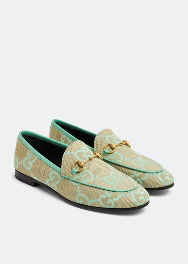 Gucci GG Jordaan loafers for Women Green in KSA Level Shoes