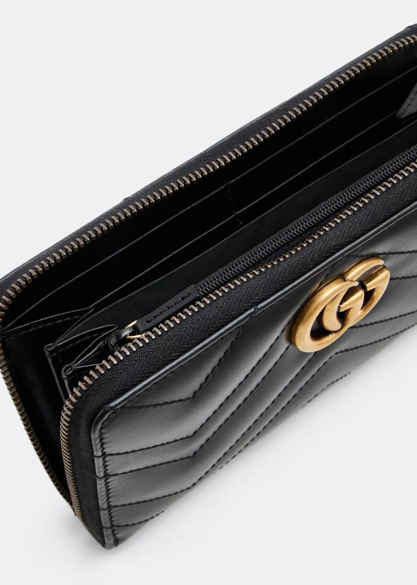 Gg marmont mini best sale zip around wallet