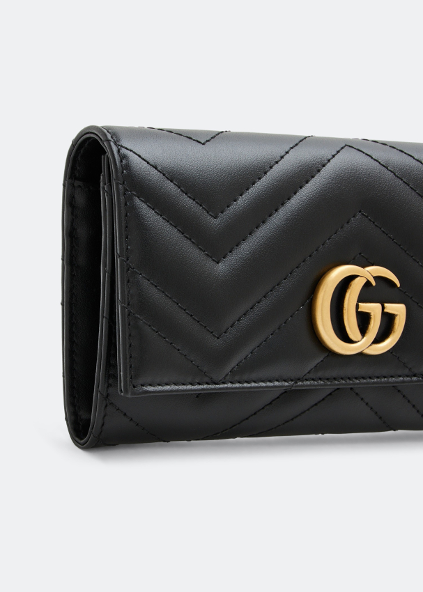 Gucci gg best sale marmont continental wallet