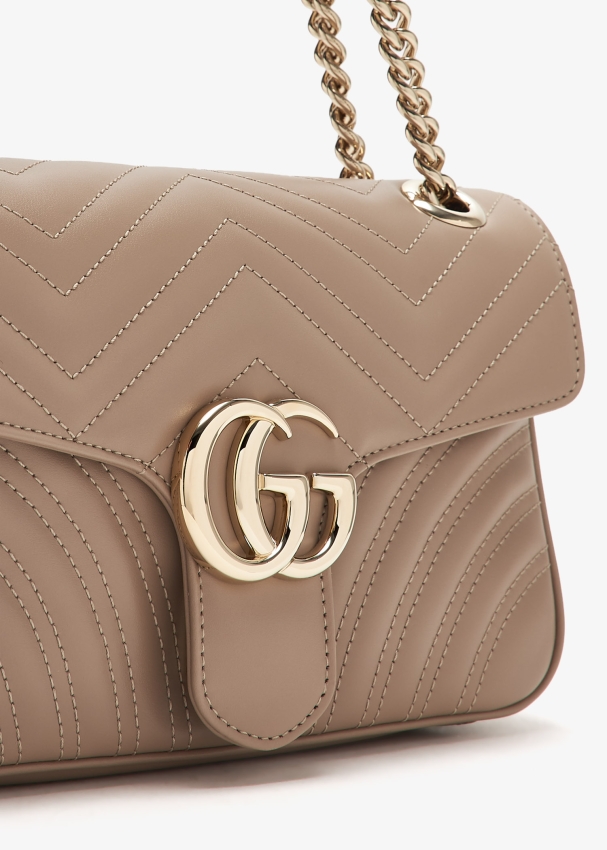 Gucci marmont taupe deals