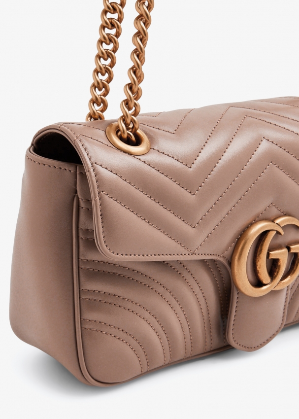Gucci marmont sales medium beige