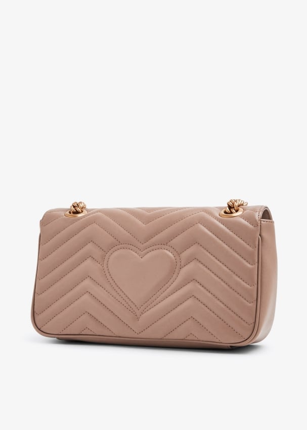Gucci marmont mini taupe on sale