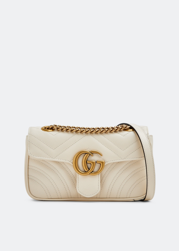 Gucci GG Marmont mini shoulder bag for Women White in UAE Level Shoes