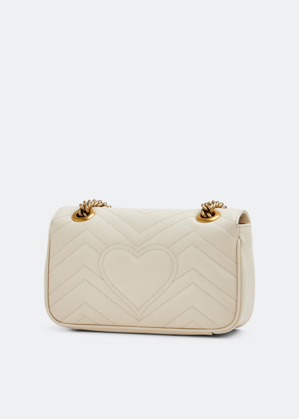 Gucci GG Marmont mini shoulder bag for Women White in UAE Level Shoes