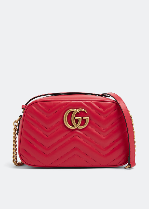 Gucci marmont crossbody discount red