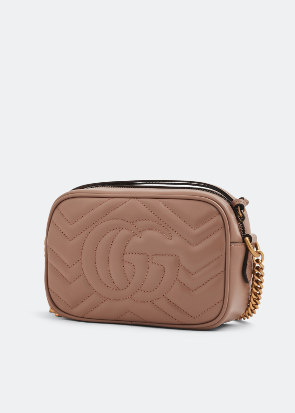 Gucci GG Marmont matelasse mini bag for Women Pink in KSA Level Shoes