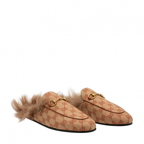 Gucci Princetown mules for Women Beige in UAE Level Shoes