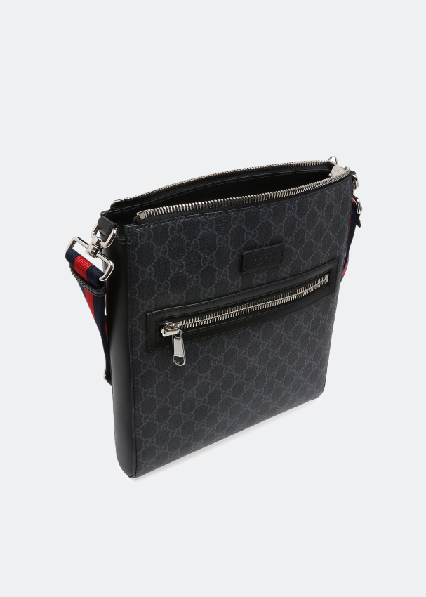 Gucci - GG Supreme Messenger Bag, Men, Black