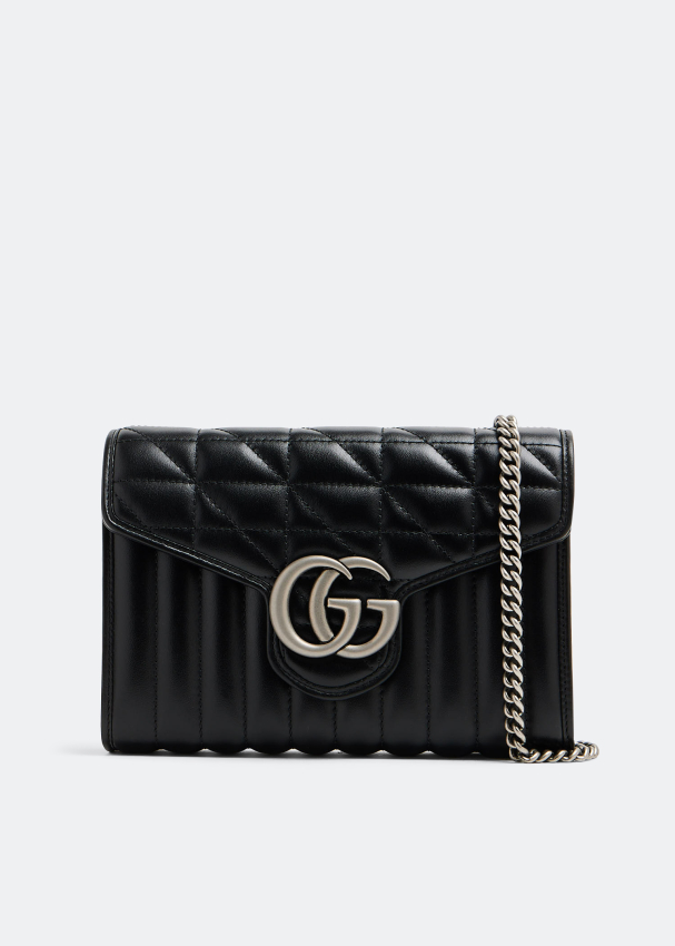 Gucci GG Marmont matelasse mini bag for Women Black in KSA Level Shoes