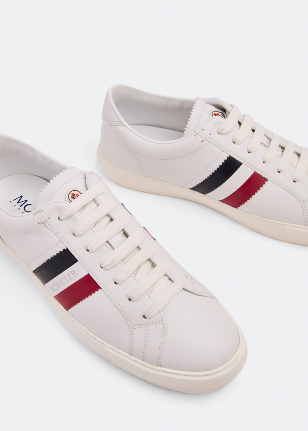 Moncler New Monaco sneakers for Men - White in UAE | Level Shoes