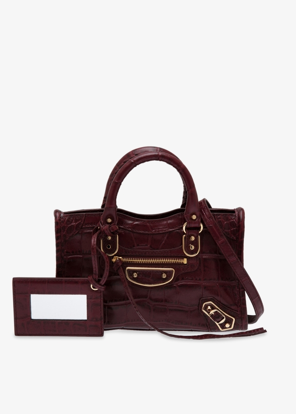 Balenciaga maroon on sale