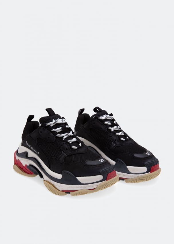 Balenciaga Triple S sneakers for Women Black in UAE Level Shoes