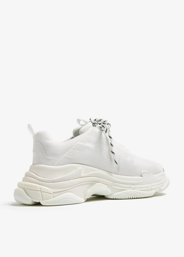 Triple white balenciaga runners hotsell