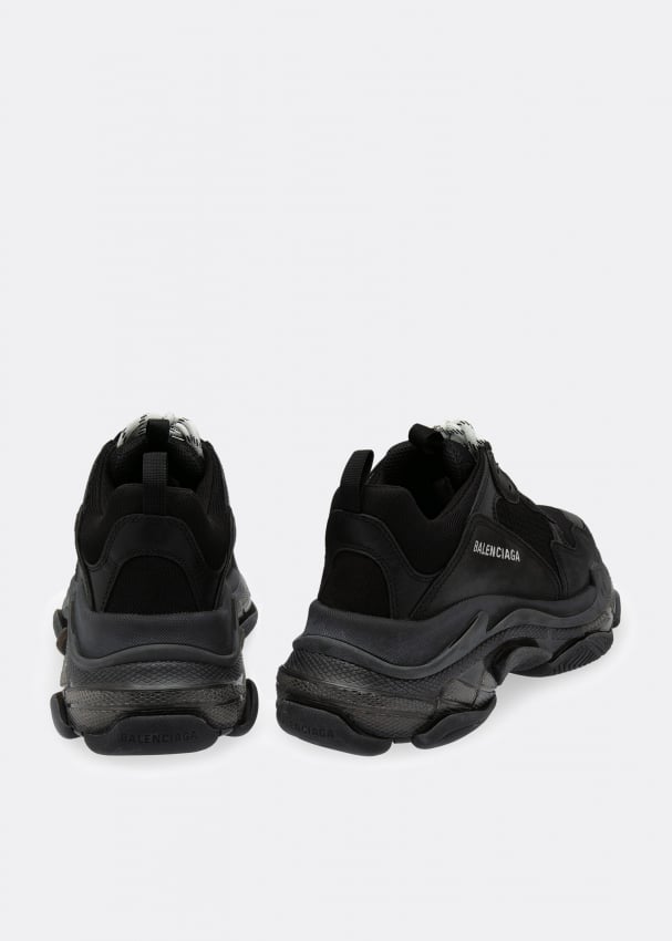 Balenciaga Triple S Black Red  Duyet Fashion