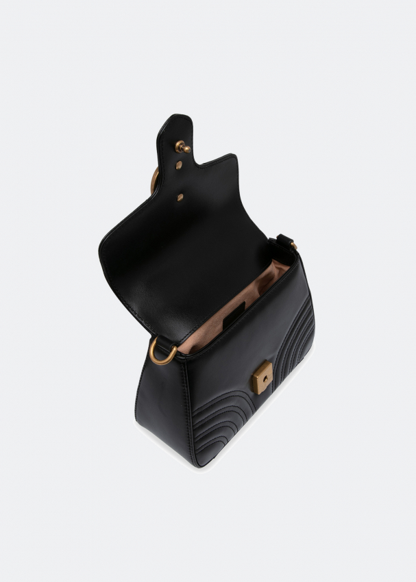 Inside of 2025 gucci marmont bag