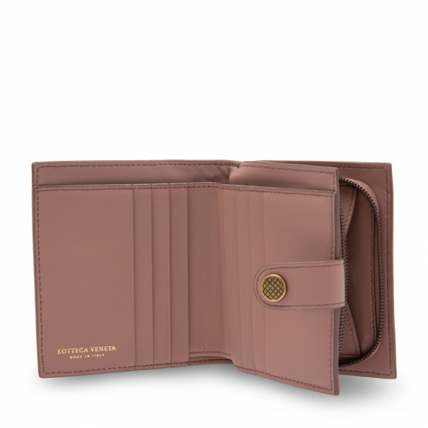 French wallet in deals intrecciato nappa