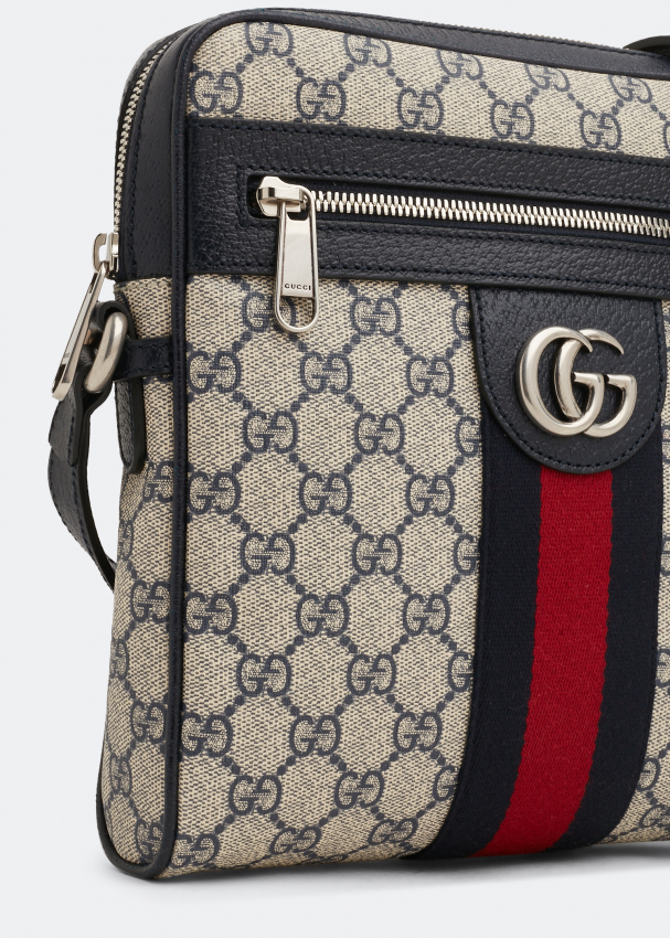 Gucci Small Ophidia GG Supreme Backpack - Blue