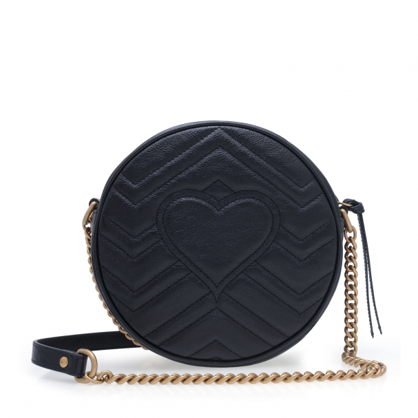 Gucci round black bag shop