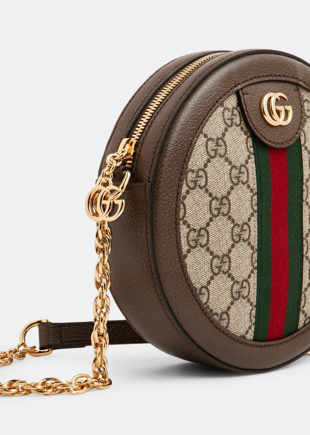 Ophidia mini GG round shoulder bag