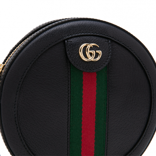 Gucci Ophidia mini round shoulder bag for Women Black in KSA Level Shoes