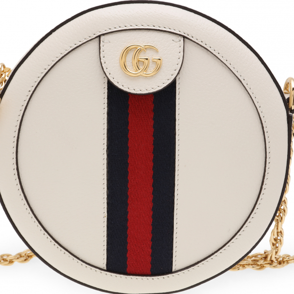 White circle gucci purse new arrivals