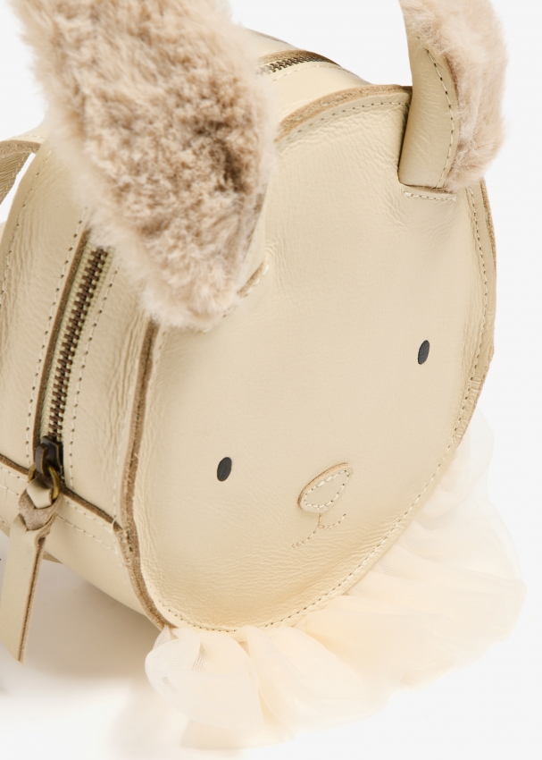 Donsje Festive rabbit backpack for Girl Beige in UAE Level Shoes