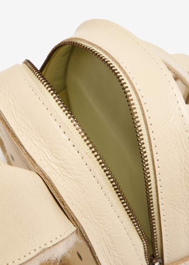 Donsje Kapi Backpack Golden Retriever - IVORY LEATHER