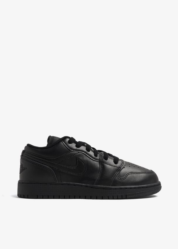 Jordan black leather shoes new arrivals