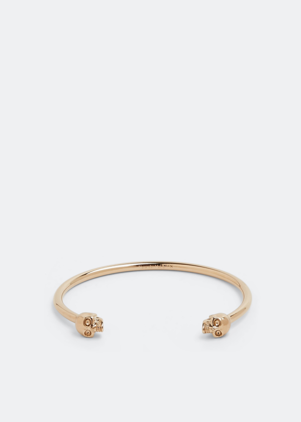 Alexander mcqueen twin skull bracelet sale