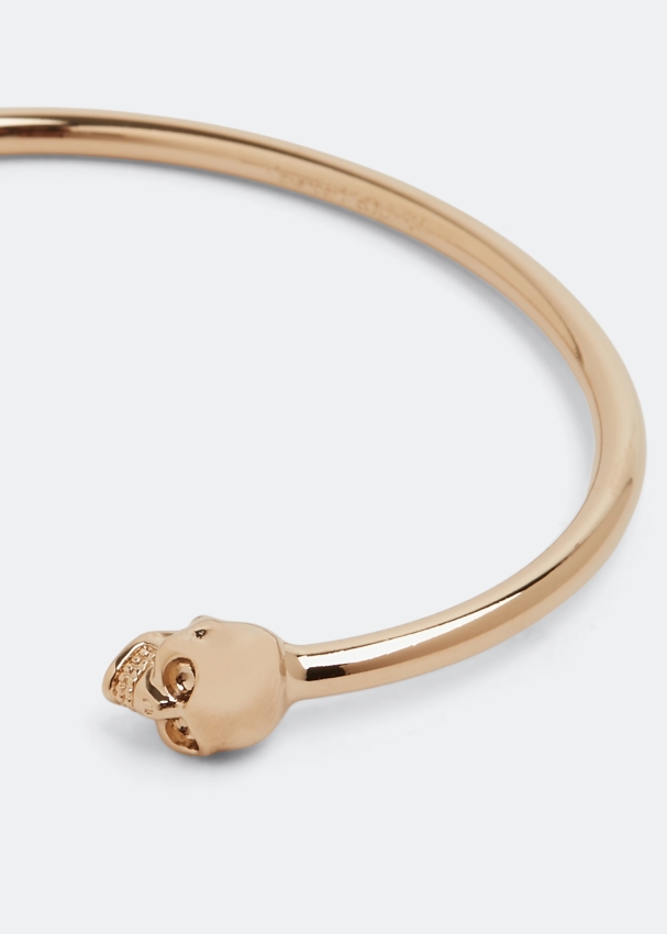 McQueen Twin skull bracelet for Women Gold in KSA Level Shoes