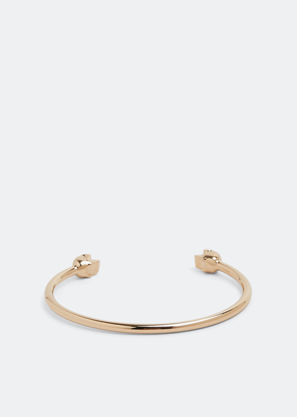 McQueen Twin skull bracelet for Women Gold in KSA Level Shoes